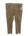 Peter Millar Size 33 Tan Cotton Blend Solid Khaki Men's Pants Tan / 33