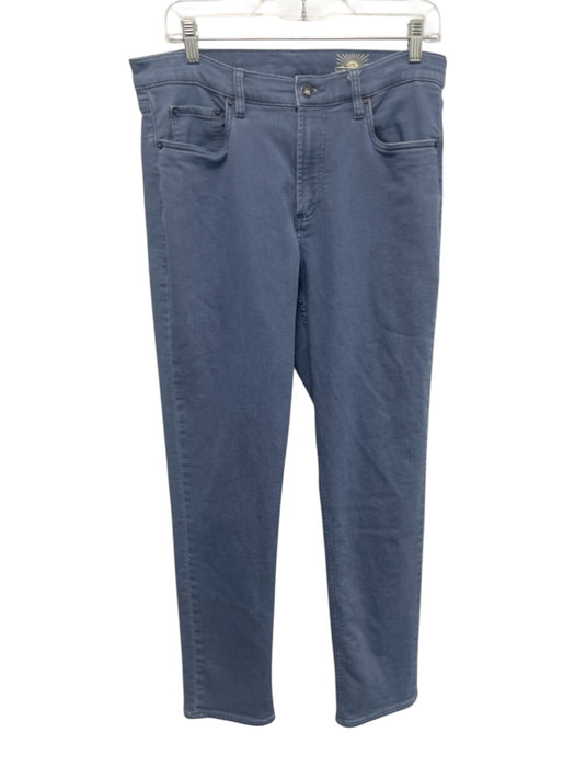 Faherty Size 32 Blue Cotton Solid Jean Men's Pants Blue / 32