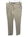 Johnnie O NWT Size 34 Beige Cotton Solid Men's Pants Beige / 34