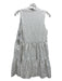 Amanda Up Richard Size S White Polyester Floral Embroidered Sleeveless Dress White / S