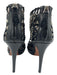 Alaia Shoe Size 38.5 Black Leather Laser Cut Studded Stiletto Back Zip Pumps Black / 38.5