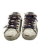 Golden Goose Shoe Size 37 White, Purple & Blue Leather Low Top Laces Sneakers White, Purple & Blue / 37