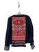 China Collection Size Est Small Navy & Multi Acrylic & Polyester Beads Jacket Navy & Multi / Est Small