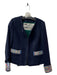 China Collection Size Est Small Navy & Multi Acrylic & Polyester Beads Jacket Navy & Multi / Est Small