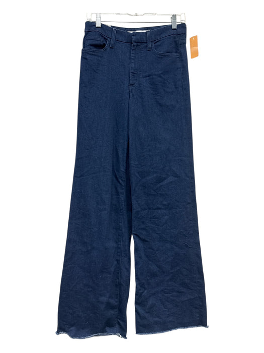 Frank & Eileen Size 27 Dark Wash Cotton & Lyocell Zip Fly High Waist Jeans Dark Wash / 27