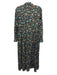 Livro Size XS blue, green, marigold Cotton Floral Button Down Maxi Dress blue, green, marigold / XS