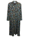 Livro Size XS blue, green, marigold Cotton Floral Button Down Maxi Dress blue, green, marigold / XS