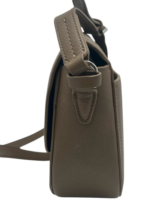 3.1 Phillip Lim Light Brown Leather silver tone hardware Flap pocket Satchel Bag Light Brown / S