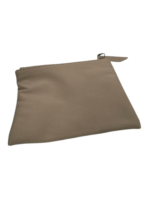 Taupe Textile Woven Pouch Crossbody Bag Taupe / S