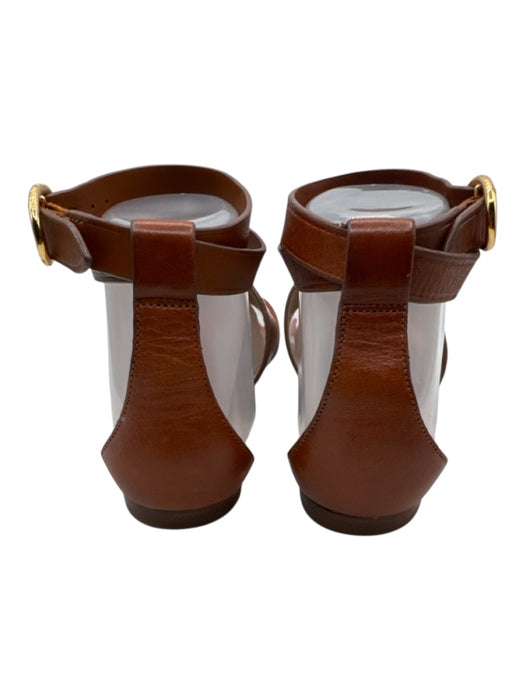 Michael Kors Collection Shoe Size 36 Brown T Strap ankle strap Sandals Brown / 36