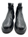 Mansur Gavriel Shoe Size 37 Black Leather Lug sole Ankle Chelsea Boots Black / 37