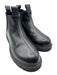 Mansur Gavriel Shoe Size 37 Black Leather Lug sole Ankle Chelsea Boots Black / 37