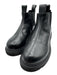 Mansur Gavriel Shoe Size 37 Black Leather Lug sole Ankle Chelsea Boots Black / 37