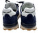 Voile Blanche Shoe Size 37 Navy Blue & White Suede Perforated Low Top Sneakers Navy Blue & White / 37
