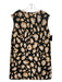 Ann Mashburn Size L Black & Brown Poly Blend Cheetah Mod Sleeveless Dress Black & Brown / L