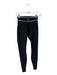 Alo Size XS Black & White Polyester Blend Waist Band High Waist Leggings Black & White / XS