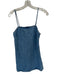 Joe's Size XS Med Light Wash Cotton Blend Spaghetti Strap Back Zip Denim Dress Med Light Wash / XS
