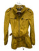 Burberry London Size 4 Mustard Yellow Polyester Long Sleeve Zip Front Jacket Mustard Yellow / 4