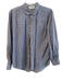 Alex Mill Size Small Navy & white Cotton Button Down Long Sleeve Collared Top Navy & white / Small
