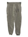 Lululemon Size 2 Light Gray Cotton Blend Elastic & Drawstring Waist Sweat Pants Light Gray / 2