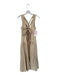 Hudson Gray Size M Tan Cotton Sleeveless Back Tie Maxi Dress Tan / M