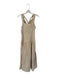 Hudson Gray Size M Tan Cotton Sleeveless Back Tie Maxi Dress Tan / M