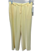 Lafayette 148 Size 8 Butter Yellow Acetate & Polyester Blazer Mid Rise Pants Set Butter Yellow / 8