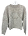 Naadam Size Small Beige & Cream Cashmere Snow Flake Ribbed Accents Sweater Beige & Cream / Small