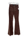 Veronica Beard Jeans Size 25 Brown Cotton Blend Corduroy Mid Rise Long Pants Brown / 25