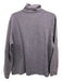 Polo Size XL Purple Cotton Solid Quarter Zip Men's Sweater XL