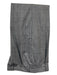 Armani Gray Wool Plaid Double Breasted Men's Suit Gray / 41