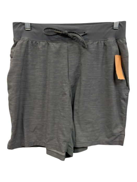 Lululemon Size M Gray Polyester Blend Heathered Athleisure Men's Shorts Gray / M