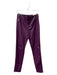 Zara Size Small Purple Faux Leather Legging High Rise Slim Fitted Pants Purple / Small