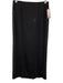 Camila Coelho Size S Black Poly Blend Mesh Midi Skirt Black / S
