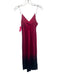 Cami NYC Size XS Pink & Multi Silk Adjustable Strap V Neck Satin Ombre Dress Pink & Multi / XS