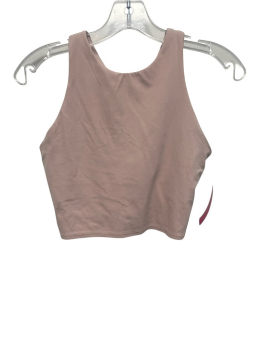 Athleta Size S Pink Synthetic Sleeveless Racerback Athletic Top Pink / S