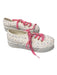 Superga x LoveShackFancy Shoe Size 5 White & Pink Canvas Floral lace up Sneakers White & Pink / 5