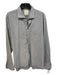 Billy Reid Size XL Gray & White Cotton Dots Button Down Men's Long Sleeve Shirt XL