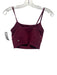Lululemon Size 4/2 Burgundy Red Missing Fabric Tag Spaghetti Strap Athletic Set Burgundy Red / 4/2