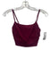 Lululemon Size 4/2 Burgundy Red Missing Fabric Tag Spaghetti Strap Athletic Set Burgundy Red / 4/2