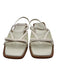 Coconuts Shoe Size 9 Cream Mesh Faux Leather Square Toe Bow sling back Sandals Cream / 9