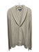 Bonobos Size XL Beige & White Cotton Button Up Long Sleeve Cardigan Beige & White / XL