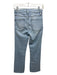 Frame Size 26 Light Wash Cotton Denim High Rise Zip Fly Frayed Hem Jeans Light Wash / 26
