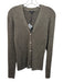Rails Size Large Gold Rayon & Viscose Rib Knit Button Front Cardigan Sweater Gold / Large