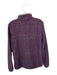 Columbia Size M Purple & Lilac Polyester Chevron Quarter Button Fleece Jacket Purple & Lilac / M