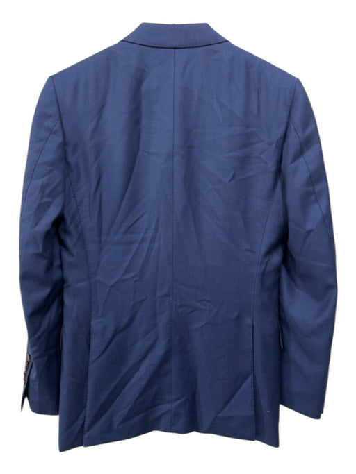 Suitsupply Navy Nylon Wool Sole Detail 2 Button Men's Suit Navy / Est 36