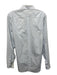 Gucci Size 14.5 Blue & White Cotton Striped Button Down Men's Long Sleeve Shirt 14.5