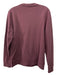 Grana Size M Red Cotton Blend Solid Sweatshirt Men's Long Sleeve Shirt M