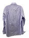 David Donahue Size 16.5 Purple & White Cotton Blend Micro Long Sleeve Shirt 16.5