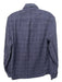 Marine Layer Size M Blue & Gray Cotton Blend Grid Button Down Long Sleeve Shirt M